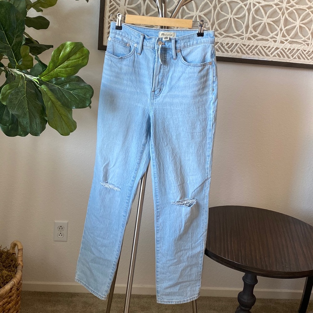 Madewell | The Perfect Vintage Straight Jean - Size 26